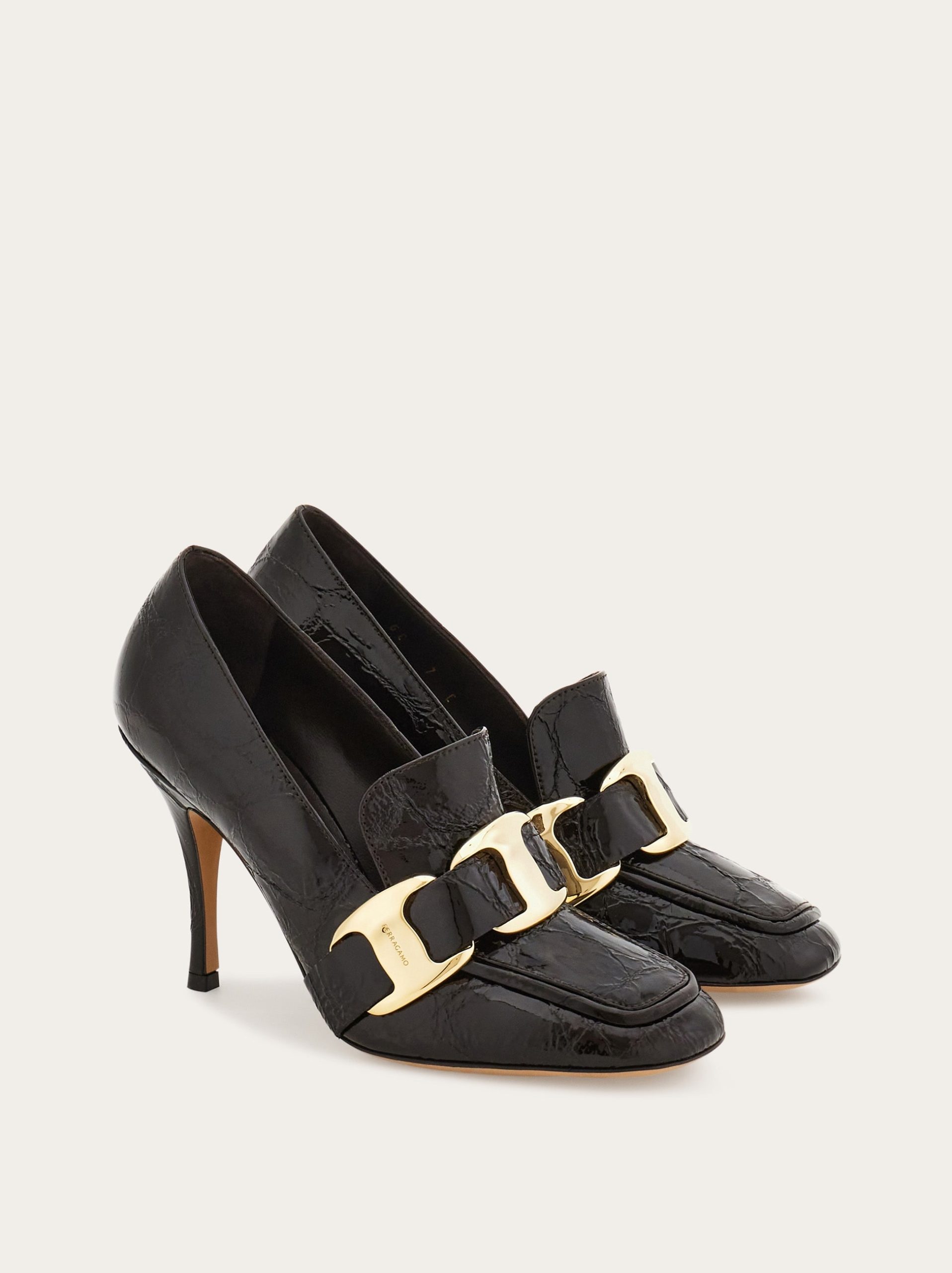 Ferragamo Maxi Vara plate pump - Image 7
